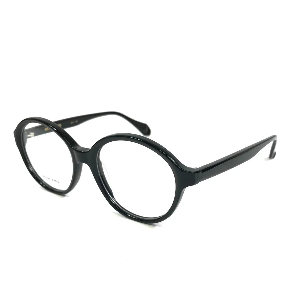Gigi Studios Eyeglasses Frames COLETTE 6870/1 Black Round Full Rim 47-17-135